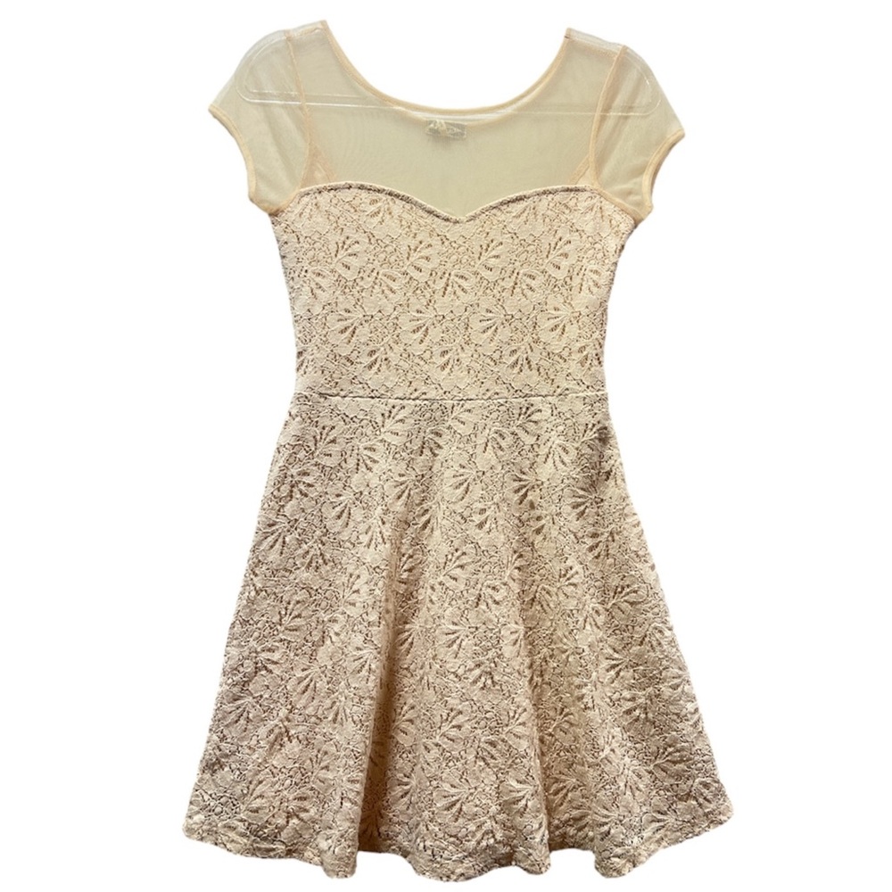 Kirra Cream Lace Women's Dress - Size Med